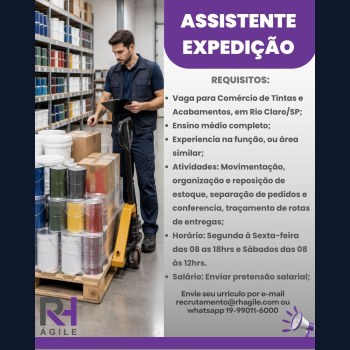 ASSISTENTE EXPEDIÇÃO